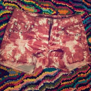 Miss Me Tie Dye Shorts